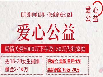 天水市捐卵助孕生子 爱心志愿者招募